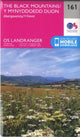 Book cover of: Black Mountains. By: Ordnance Survey