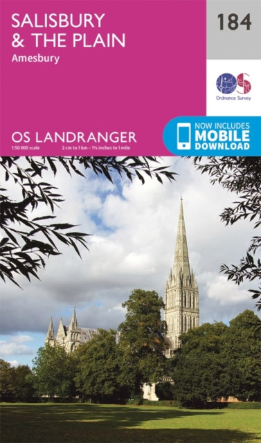 Book cover of: Salisbury & the Plain, Amesbury. By: Ordnance Survey