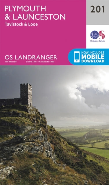 Book cover of: Plymouth & Launceston, Tavistock & Looe. By: Ordnance Survey