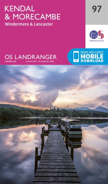 Book cover of: Kendal & Morecambe. By: Ordnance Survey
