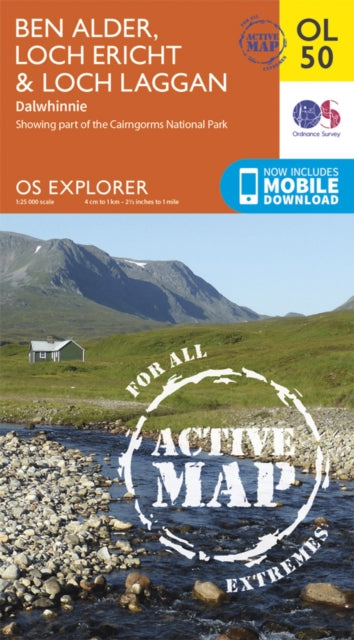 Book cover of: Ben Alder, Loch Ericht & Loch Laggan, Dalwhinnie