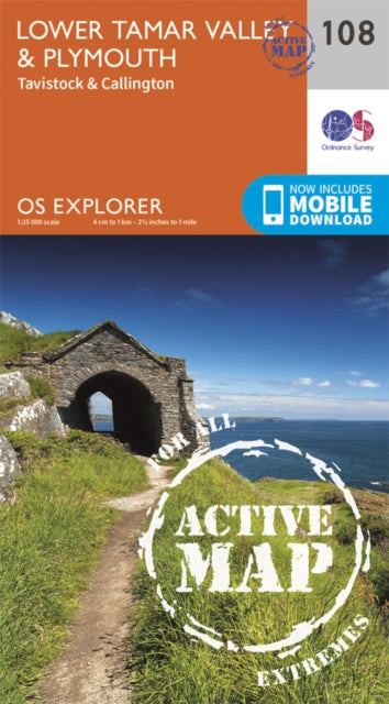 Book cover of: Lower Tamar Valley and Plymouth. By: Ordnance Survey