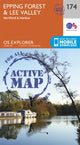 Book cover of: Epping Forest & Lee Valley. By: Ordnance Survey