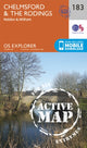 Book cover of: Chelmsford and the Rodings. By: Ordnance Survey