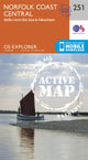 Book cover of: Norfolk Coast Central