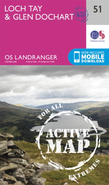 Book cover of: Loch Tay & Glen Dochart. By: Ordnance Survey