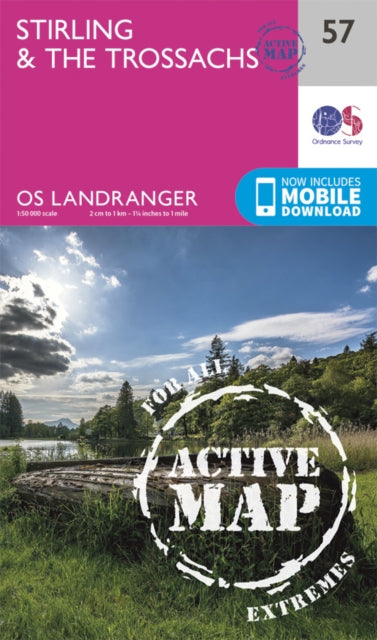 Book cover of: Stirling & the Trossachs. By: Ordnance Survey