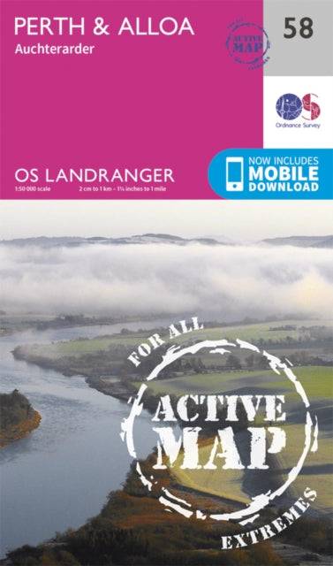 Book cover of: Perth & Alloa, Auchterarder. By: Ordnance Survey
