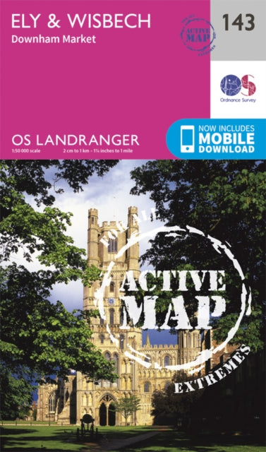 Book cover of: Ely & Wisbech, Downham Market. By: Ordnance Survey