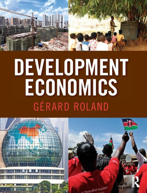 Book cover of: Development Economics. By: Gérard Roland