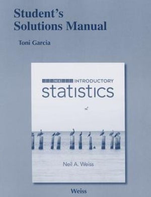 Student Solutions Manual for Introductory Statistics