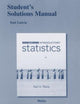 Book cover of: Student Solutions Manual for Introductory Statistics. By: Neil Weiss
