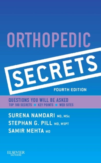 Book cover of: Orthopedic  Secrets. By: Surena Namdari