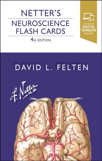 Book cover of: Netter's Neuroscience Flash Cards