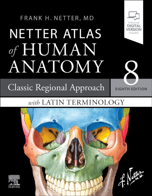 Book cover of: LATIN TERMINOLOGY Netter Atlas of Human Anatomy: Classic Regional Approach with Latin Terminology. By: Frank H. Netter