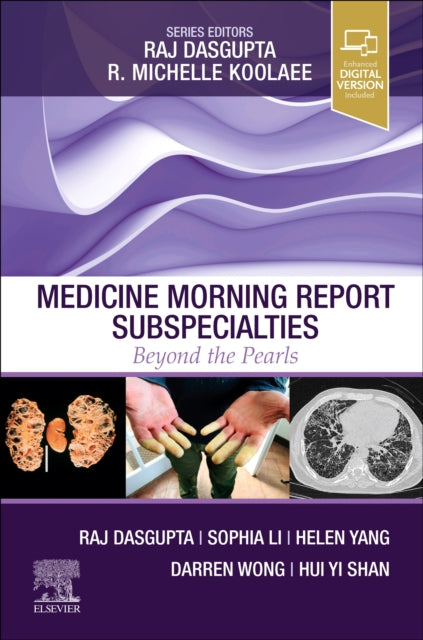 Book cover of: Medicine Morning Report Subspecialties. By: Rajkumar Dasgupta