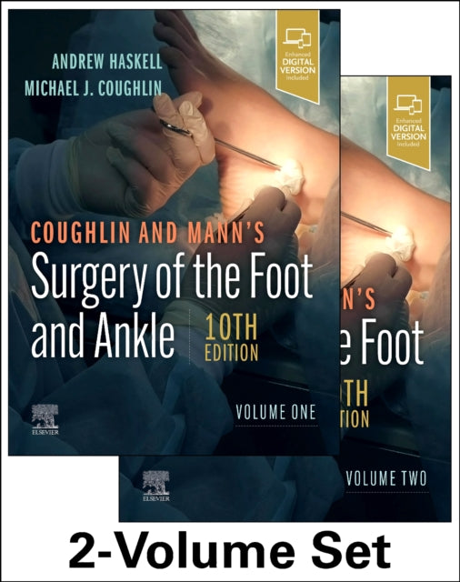 Book cover of: Coughlin and Mann's Surgery of the Foot and Ankle, 2-Volume Set. By: Andrew Haskell