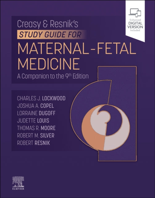 Book cover of: Creasy-Resnik's Study Guide for Maternal Fetal Medicine. By: Charles J. Lockwood