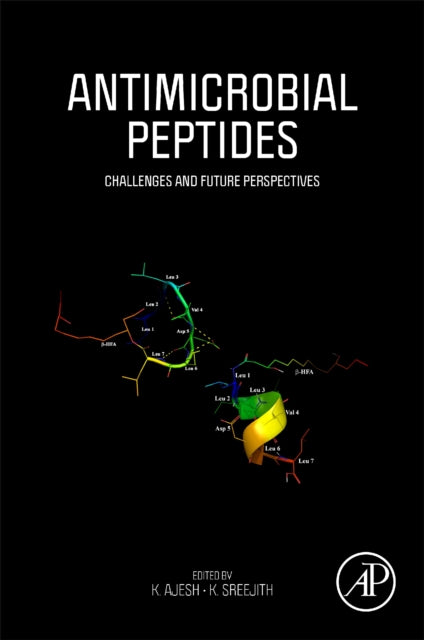 Book cover of: Antimicrobial Peptides. By: K. Ajesh