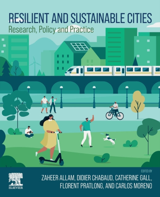 Book cover of: Resilient and Sustainable Cities. By: Zaheer Allam