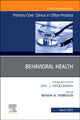 Book cover of: Behavioral Health, An Issue of Primary Care: Clinics in Office Practice. By: Meagan Vermeulen