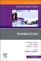 Book cover of: Pharmacology, An Issue of Physician Assistant Clinics. By: Rebecca Maxson