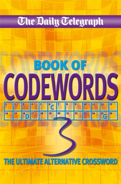 Book cover of: Daily Telegraph Codewords 3