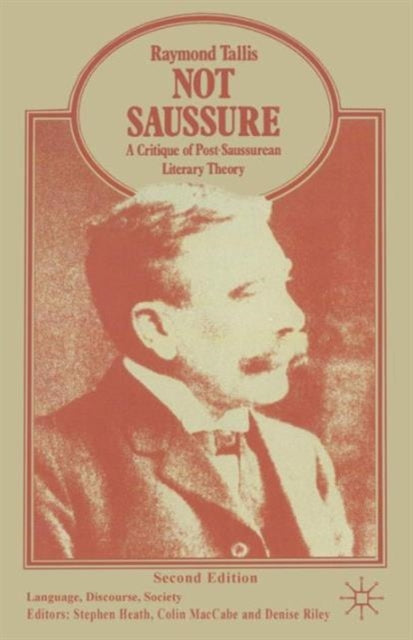 Book cover of: Not Saussure