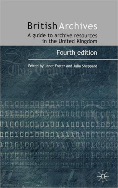 Book cover of: British Archives