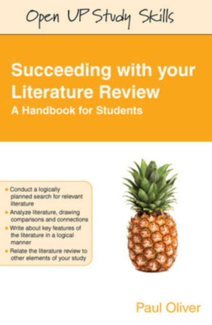 Book cover of: Succeeding with your Literature Review: A Handbook for Students