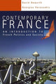 Book cover of: Contemporary France
