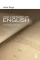 Book cover of: History of English. By: Ishtla Singh