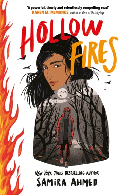 Book cover of: Hollow Fires. By: Samira Ahmed