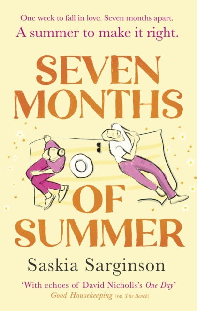 Book cover of: Seven Months of Summer. By: Saskia Sarginson