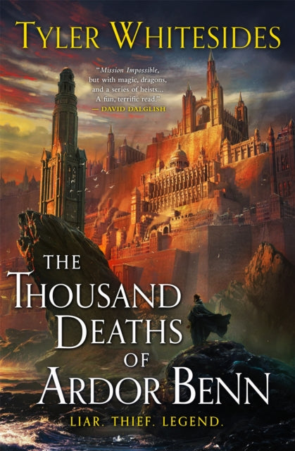 Book cover of: Thousand Deaths of Ardor Benn. By: Tyler Whitesides