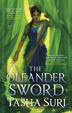 Oleander Sword, sequel to the World Fantasy Award-winning sapphic fantasy The Jasmine Throne