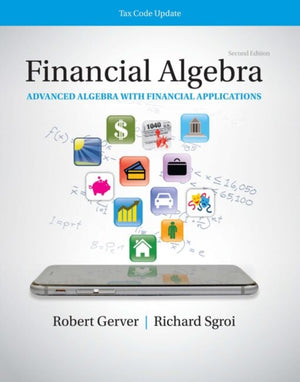 K12 Student Workbook for Financial Algebra