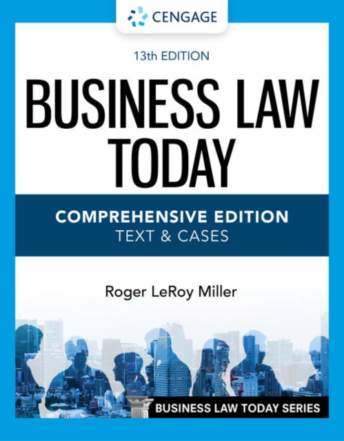Book cover of: Business Law Today - Comprehensive Edition. By: Roger LeRoy Miller