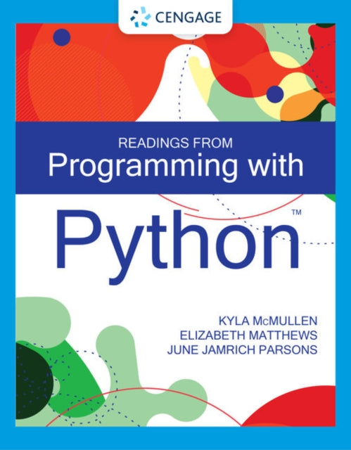 Book cover of: Programming with Python. By: Kyla McMullen