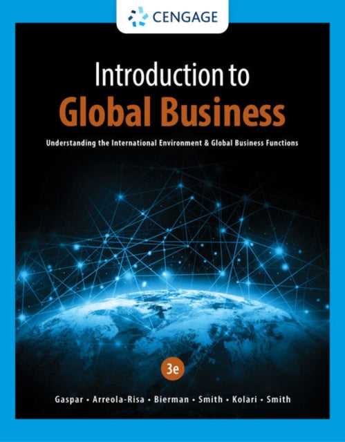Book cover of: Introduction to Global Business. By: Julian Gaspar