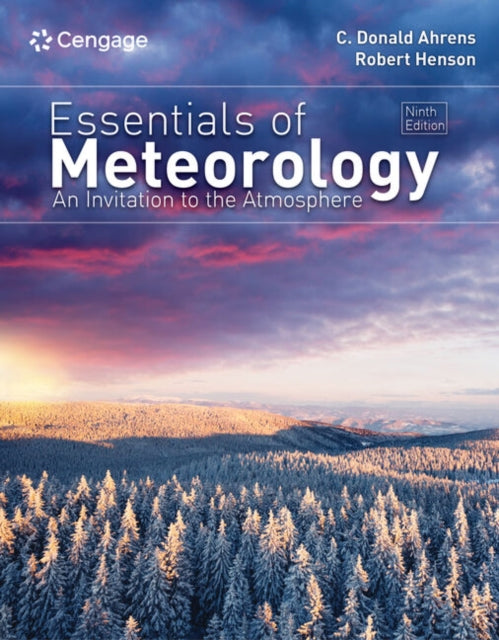 Book cover of: Essentials of Meteorology. By: C. Donald Ahrens