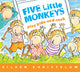 Book cover of: Five Little Monkeys Play Hide and Seek. By: Eileen Christelow