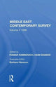 Book cover of: Middle East Contemporary Survey, Volume X, 1986
