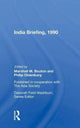 Book cover of: India Briefing, 1990. By: Marshall M. Bouton