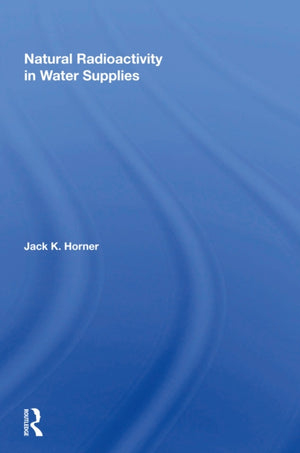Natural Radioactivity In Water Supplies