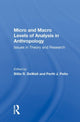 Book cover of: Micro And Macro Levels Of Analysis In Anthropology
