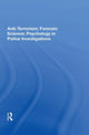 Book cover of: Anti-Terrorism; Forensic Science; Psychology in Police Investigations