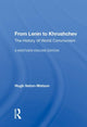 Book cover of: From Lenin to Khrushchev. By: Hugh Seton-Watson