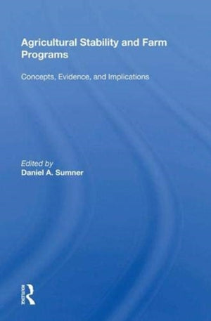 Agricultural Stability And Farm Programs