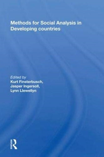 Book cover of: Methods for Social Analysis in Developing Countries
